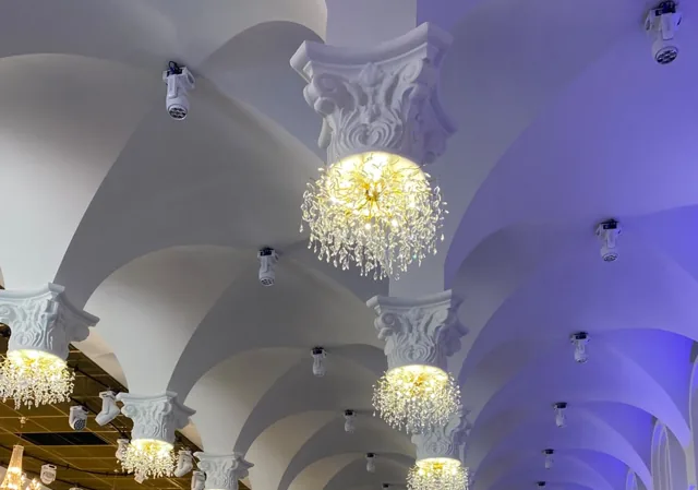 Voûtes et chapiteaux décoratifs - réalisation Amarildo TELO